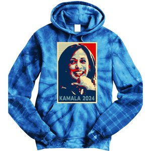 Kamala Harris 2024 For President Campaign Tie Dye Hoodie