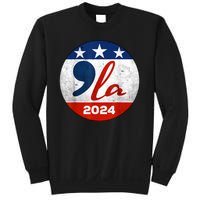 Kamala Harris 2024 For President Comma La Retro Style Sweatshirt