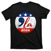 Kamala Harris 2024 For President Comma La Retro Style T-Shirt