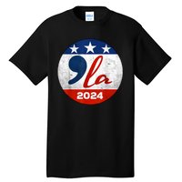 Kamala Harris 2024 For President Comma La Retro Style Tall T-Shirt