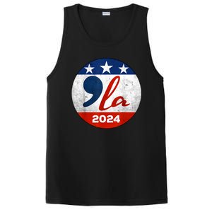 Kamala Harris 2024 For President Comma La Retro Style PosiCharge Competitor Tank