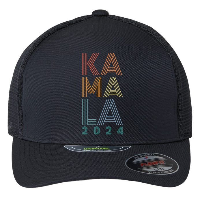 Kamala Harris 2024 Presidential Election Flexfit Unipanel Trucker Cap