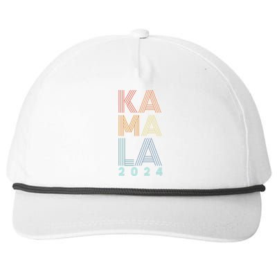 Kamala Harris 2024 Presidential Election Snapback Five-Panel Rope Hat