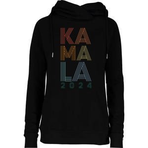 Kamala Harris 2024 Presidential Election Womens Funnel Neck Pullover Hood