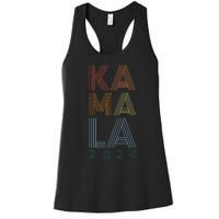 Kamala Harris 2024 Presidential Election Women's Racerback Tank