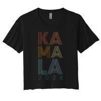 Kamala Harris 2024 Presidential Election Women's Crop Top Tee