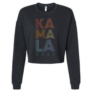 Kamala Harris 2024 Presidential Election Cropped Pullover Crew