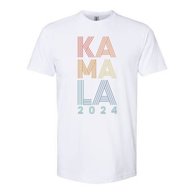 Kamala Harris 2024 Presidential Election Softstyle CVC T-Shirt