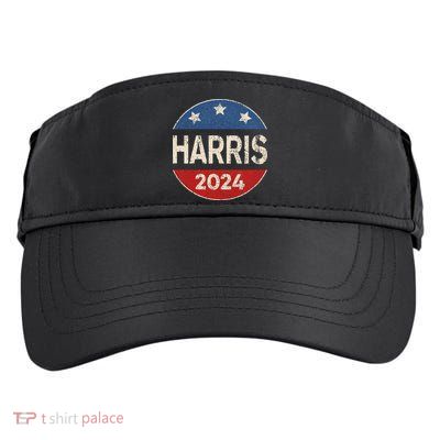 Kamala Harris 2024 For President Button Election Adult Drive Performance Visor