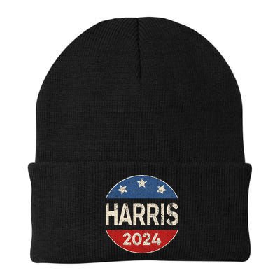 Kamala Harris 2024 For President Button Election Beanie
