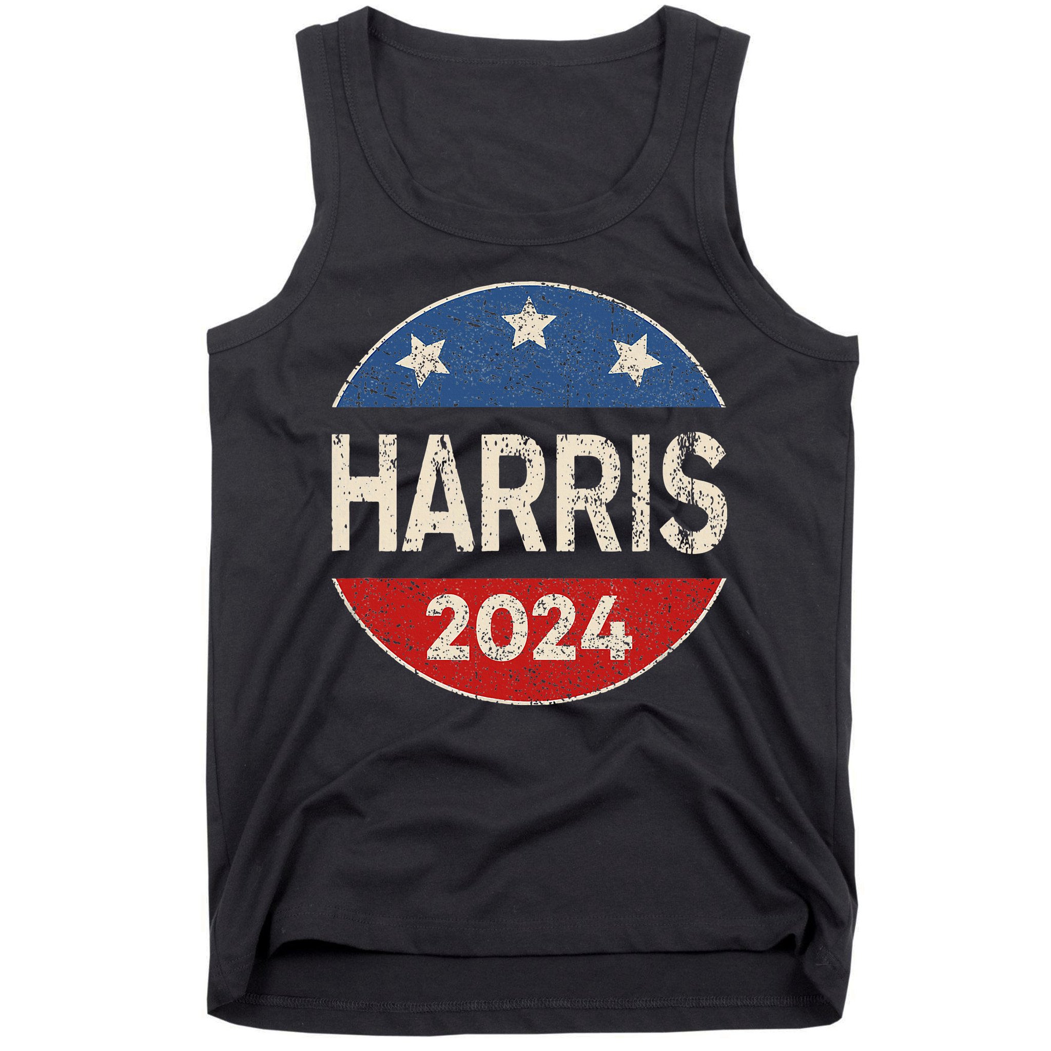 Kamala Harris 2024 For President Button Election Tank Top