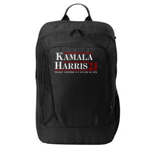 Kamala Harris 2024 Make America Laugh Again City Backpack