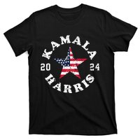 Kamala Harris 2024 President American Flag Vote Kamala T-Shirt