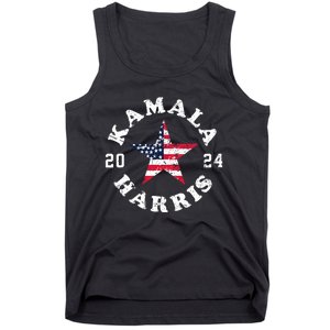 Kamala Harris 2024 President American Flag Vote Kamala Tank Top