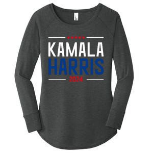 Kamala Harris 2024 Women's Perfect Tri Tunic Long Sleeve Shirt