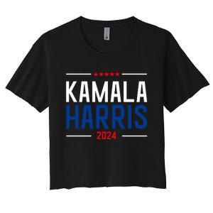 Kamala Harris 2024 Women's Crop Top Tee