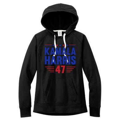 Kamala Harris 2024 Madam President Kamala Harris 47 Women's Fleece Hoodie