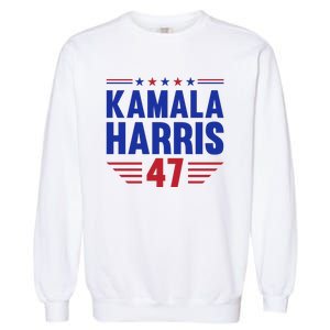 Kamala Harris 2024 Madam President Kamala Harris 47 Garment-Dyed Sweatshirt