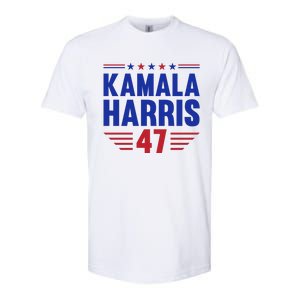 Kamala Harris 2024 Madam President Kamala Harris 47 Softstyle CVC T-Shirt