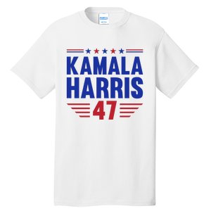 Kamala Harris 2024 Madam President Kamala Harris 47 Tall T-Shirt