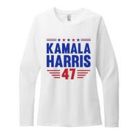 Kamala Harris 2024 Madam President Kamala Harris 47 Womens CVC Long Sleeve Shirt