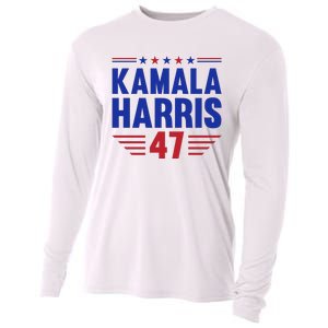 Kamala Harris 2024 Madam President Kamala Harris 47 Cooling Performance Long Sleeve Crew