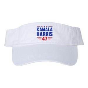 Kamala Harris 2024 Madam President Kamala Harris 47 Valucap Bio-Washed Visor