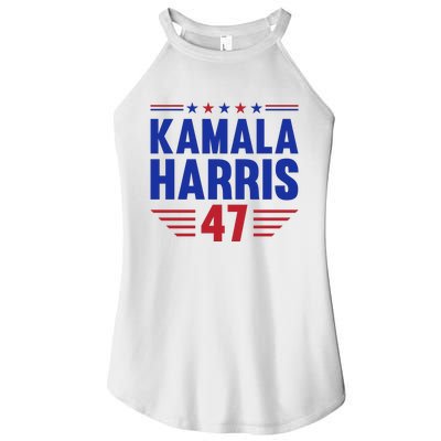 Kamala Harris 2024 Madam President Kamala Harris 47 Women’s Perfect Tri Rocker Tank