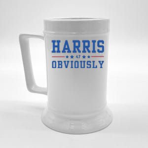 Kamala Harris 2024 Obviously Beer Stein