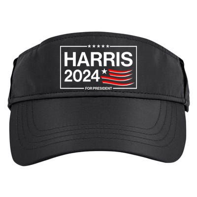 Kamala Harris 2024 For President Adult Drive Performance Visor
