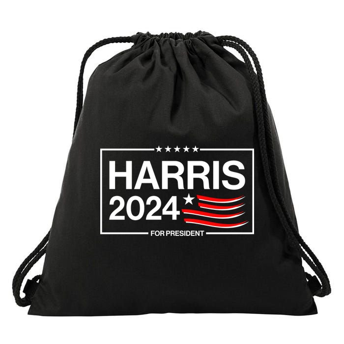 Kamala Harris 2024 For President Drawstring Bag