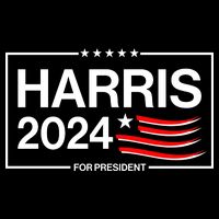 Kamala Harris 2024 For President Drawstring Bag