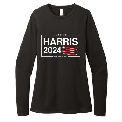 Kamala Harris 2024 For President Womens CVC Long Sleeve Shirt