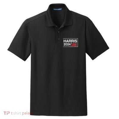 Kamala Harris 2024 For President Dry Zone Grid Polo