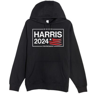 Kamala Harris 2024 For President Premium Pullover Hoodie