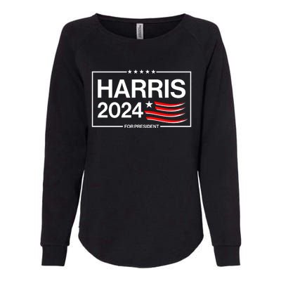 Kamala Harris 2024 For President Womens California Wash Sweatshirt