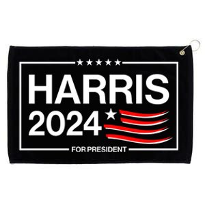 Kamala Harris 2024 For President Grommeted Golf Towel