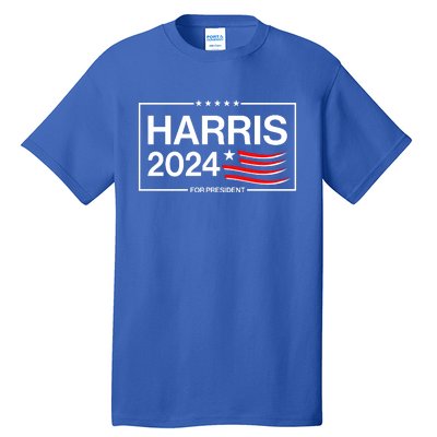 Kamala Harris 2024 For President Tall T-Shirt