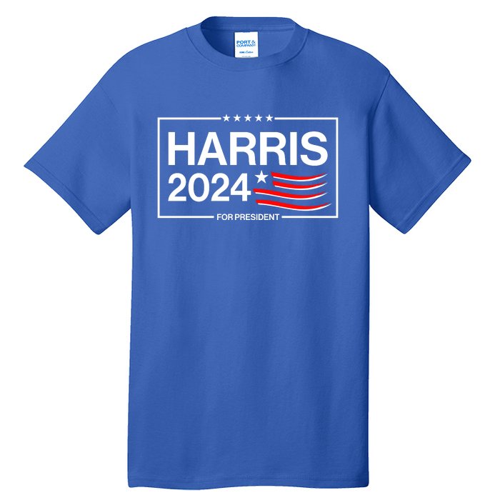 Kamala Harris 2024 For President Tall T-Shirt