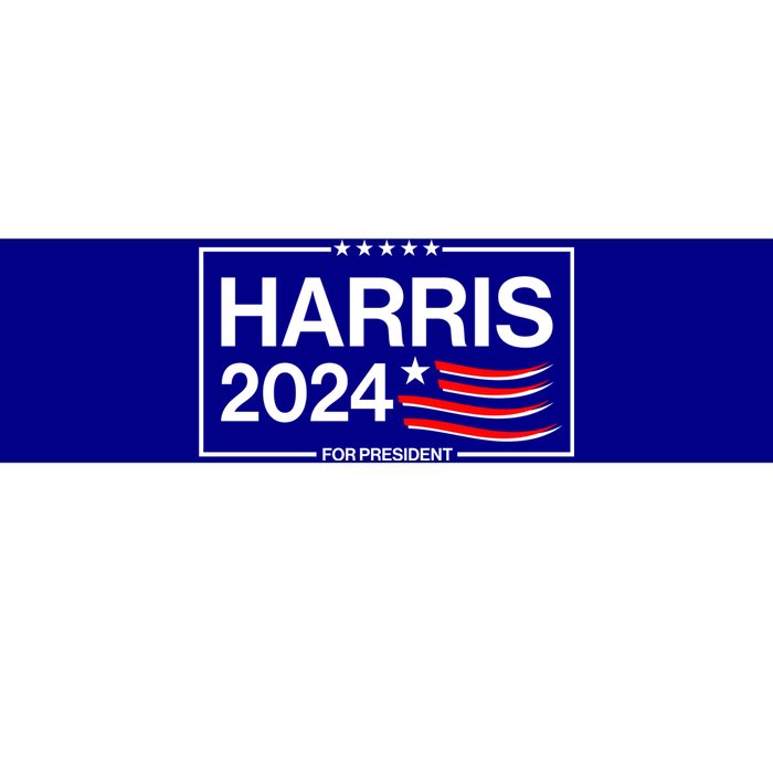 Kamala Harris 2024 For President Bumper Sticker