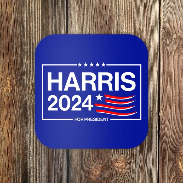 Kamala Harris 2024 For President Coaster