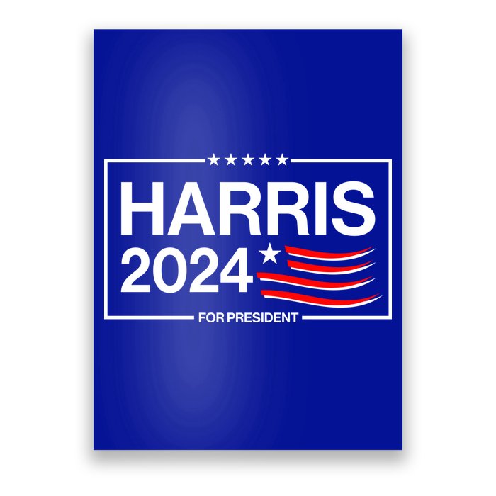 Kamala Harris 2024 For President Poster