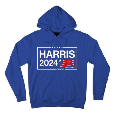 Kamala Harris 2024 For President Tall Hoodie