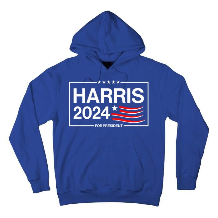 Kamala Harris 2024 For President Tall Hoodie