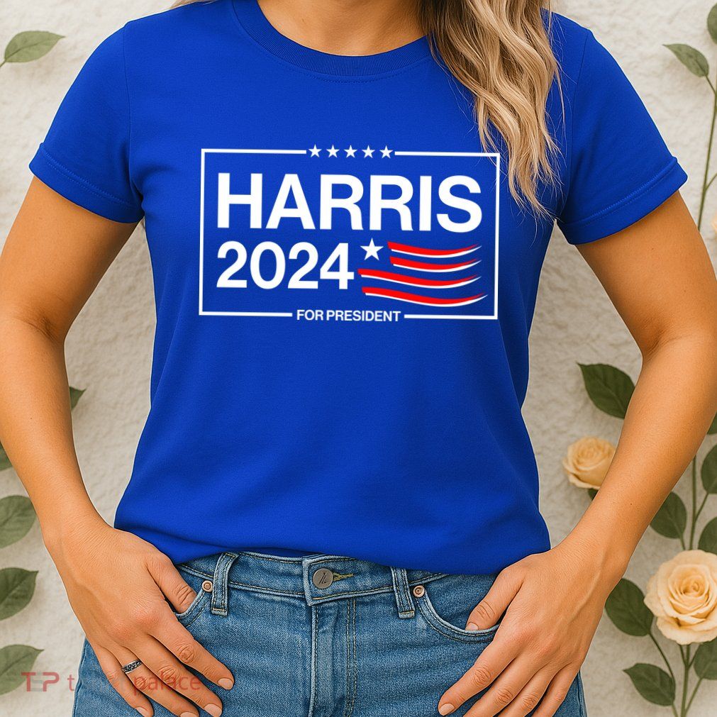 Kamala Harris 2024 For President Womens T-Shirt