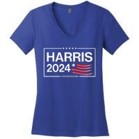 Kamala Harris 2024 For President Women's V-Neck T-Shirt