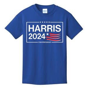 Kamala Harris 2024 For President Kids T-Shirt