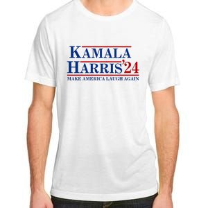 Kamala Harris 2024 Make America Laugh Again Adult ChromaSoft Performance T-Shirt