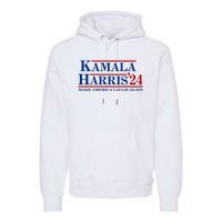 Kamala Harris 2024 Make America Laugh Again Premium Hoodie