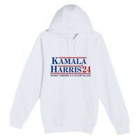 Kamala Harris 2024 Make America Laugh Again Premium Pullover Hoodie